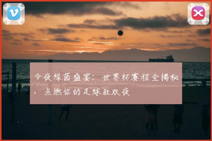 今夜绿茵盛宴：世界杯赛程全揭秘，点燃你的足球狂欢夜